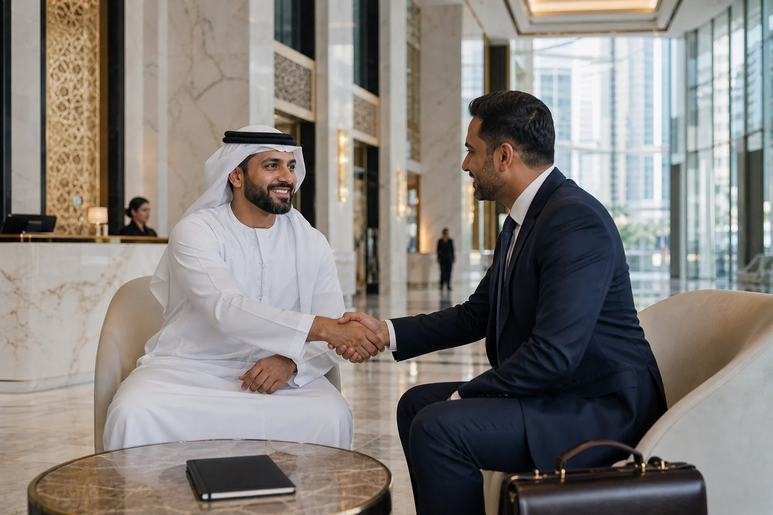 UAE ESR compliant business outcome — advisor and business owner confirm historical ESR compliance in Dubai